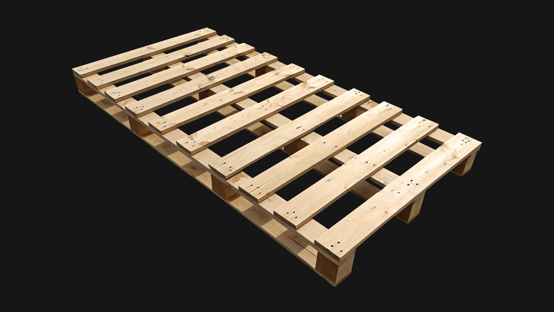 4-Wege-Palette für Regalsysteme | 2000 x 1000 mm